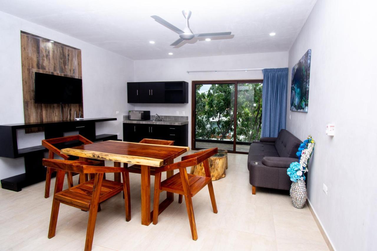 Hotel Casa Tortuga Tulum - Cenotes Park Inclusive מראה חיצוני תמונה A typical apartment at the resort