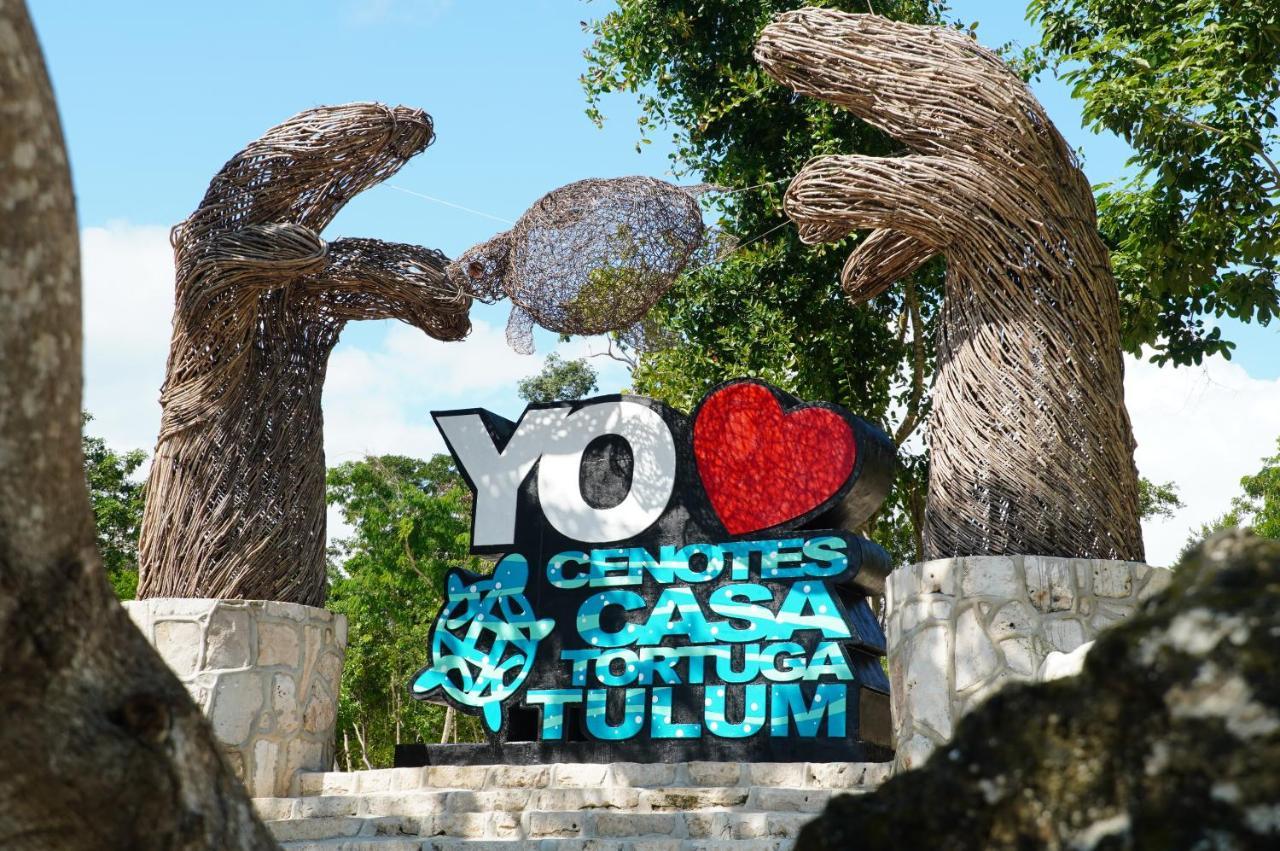 Hotel Casa Tortuga Tulum - Cenotes Park Inclusive מראה חיצוני תמונה