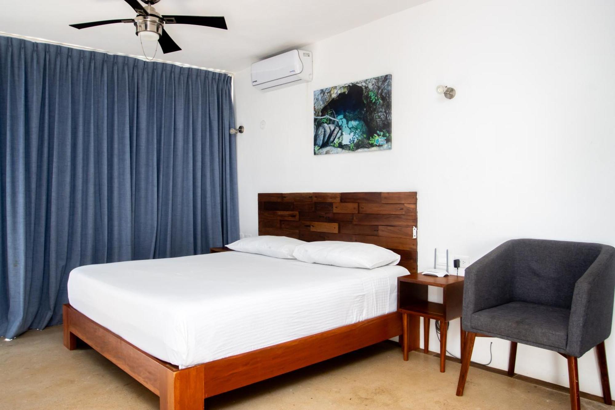 Hotel Casa Tortuga Tulum - Cenotes Park Inclusive מראה חיצוני תמונה A bedroom at the resort